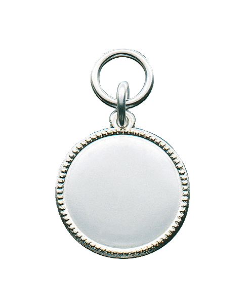 19312- Orden 21mm versilbert / vergoldet